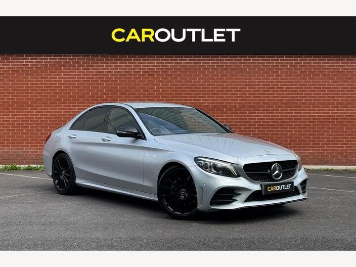 Mercedes-Benz C Class 2.0 C220d AMG Line Night Edition (Premium) G-Tronic+ Euro 6 (s/s) 4dr