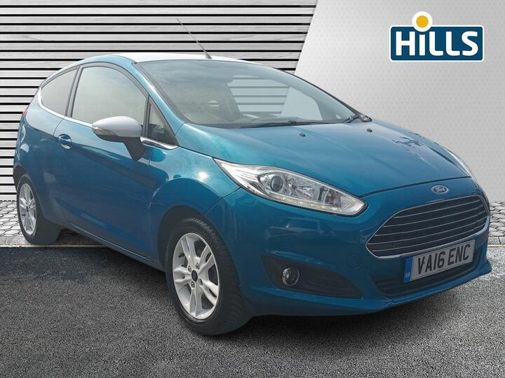 Ford Fiesta 1.0T EcoBoost Zetec Blue Edition Euro 6 (s/s) 3dr