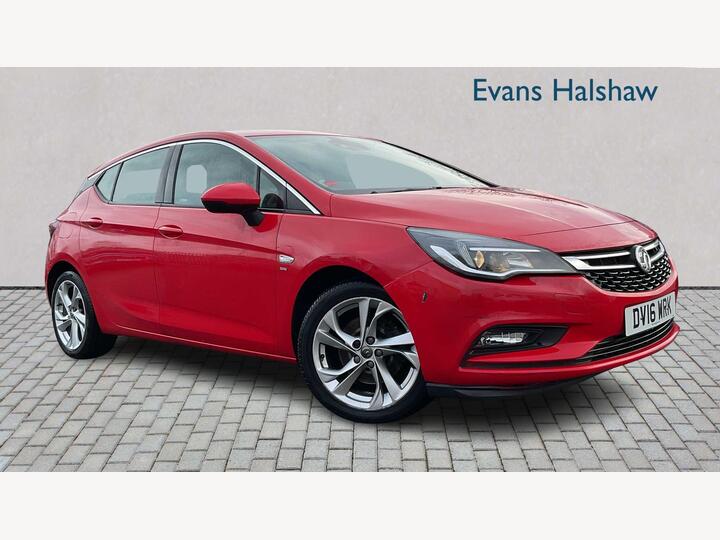 Vauxhall ASTRA DIESEL HATCHBACK 1.6 CDTi BlueInjection SRi Nav Auto Euro 6 5dr Vauxhall ASTRA DIESEL HATCHBACK 1.6 CDTi BlueInjection SRi Nav Auto Euro 6 5dr