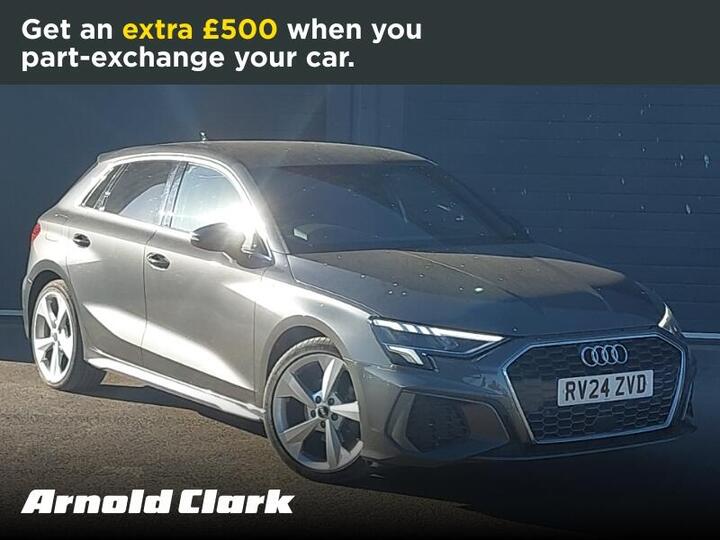 Audi A3 2.0 TDI 35 S Line Sportback S Tronic Euro 6 (s/s) 5dr