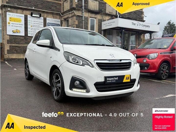 Peugeot 108 1.2 VTi PureTech Allure Euro 5 3dr Peugeot 108 1.2 VTi PureTech Allure Euro 5 3dr