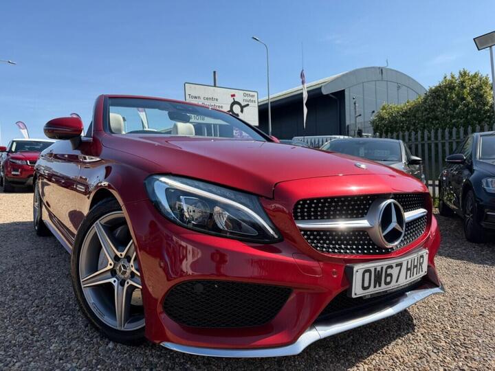 Mercedes-Benz C-CLASS 2.0 C300 AMG Line (Premium Plus) Cabriolet G-Tronic+ Euro 6 (s/s) 2dr