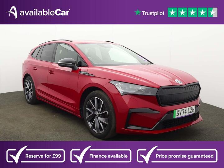 Skoda Enyaq 82kWh 85x SportLine Plus Auto 4WD 5dr (DC175kW)