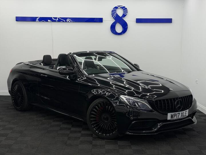 Mercedes-Benz C Class 4.0 C63 V8 BiTurbo AMG S (Premium) Cabriolet SpdS MCT Euro 6 (s/s) 2dr