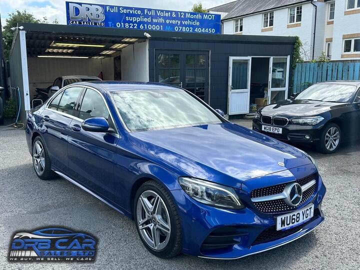 Mercedes-Benz C CLASS 2.0 C220d AMG Line (Premium) G-Tronic+ Euro 6 (s/s) 4dr