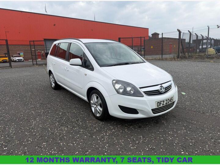 Vauxhall ZAFIRA 1.6 16V Exclusiv Euro 5 5dr