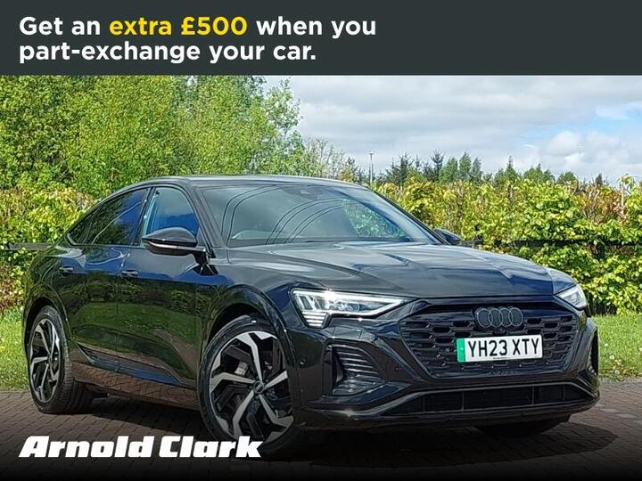 Audi Q8 E-tron 50 Black Edition Sportback Auto Quattro 5dr 95kWh (11kW Charger)