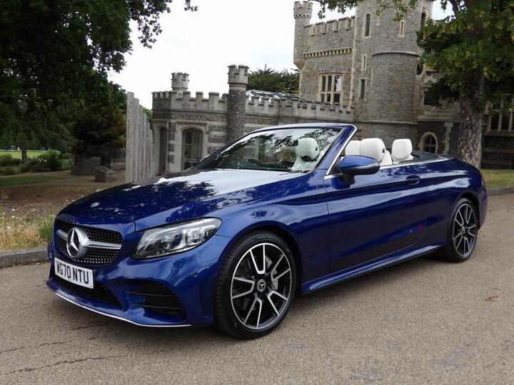 Mercedes-Benz C Class 2.0 C300d AMG Line (Premium) Cabriolet G-Tronic+ Euro 6 (s/s) 2dr