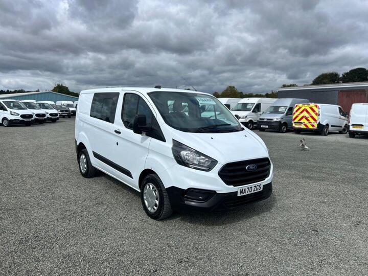Ford TRANSIT CUSTOM 2.0 280 EcoBlue Leader Crew Van L1 H1 Euro 6 (s/s) 5dr Ford TRANSIT CUSTOM 2.0 280 EcoBlue Leader Crew Van L1 H1 Euro 6 (s/s) 5dr