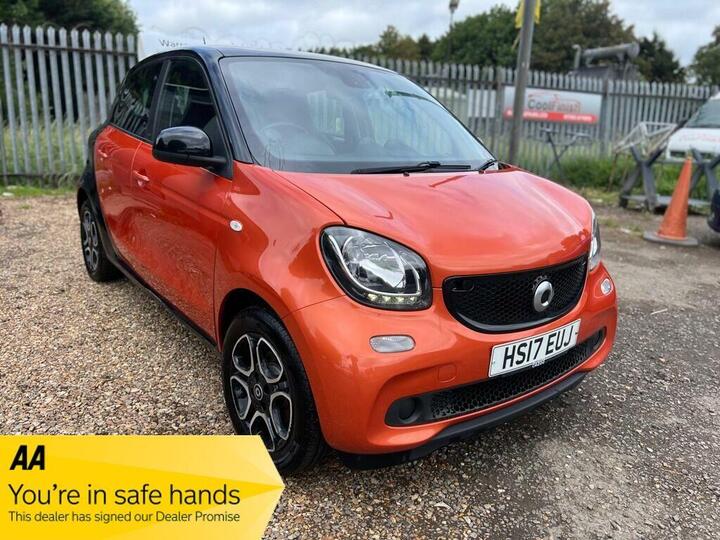Smart Forfour 1.0 Prime Twinamic Euro 6 (s/s) 5dr Smart Forfour 1.0 Prime Twinamic Euro 6 (s/s) 5dr