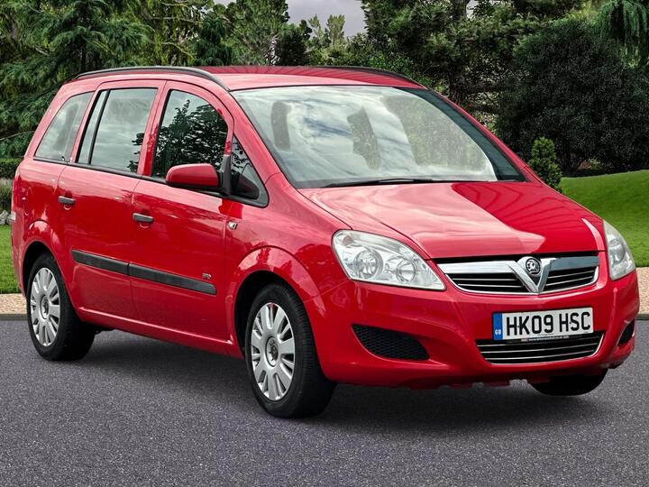 Vauxhall Zafira 1.6 Life Euro 4 5dr Vauxhall Zafira 1.6 Life Euro 4 5dr
