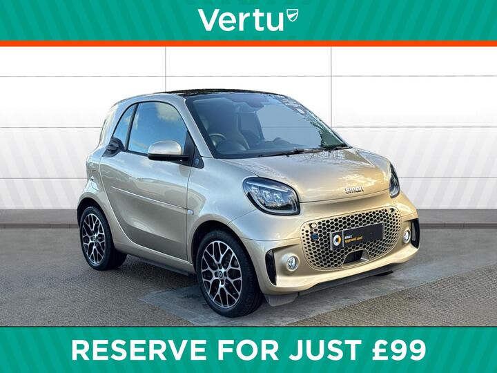 Smart EQ Fortwo Coupe 17.6kWh Prime Exclusive Auto 2dr (22kW Charger)