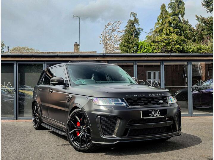 Land Rover RANGE ROVER SPORT 5.0 P575 V8 SVR Auto 4WD Euro 6 (s/s) 5dr Land Rover RANGE ROVER SPORT 5.0 P575 V8 SVR Auto 4WD Euro 6 (s/s) 5dr