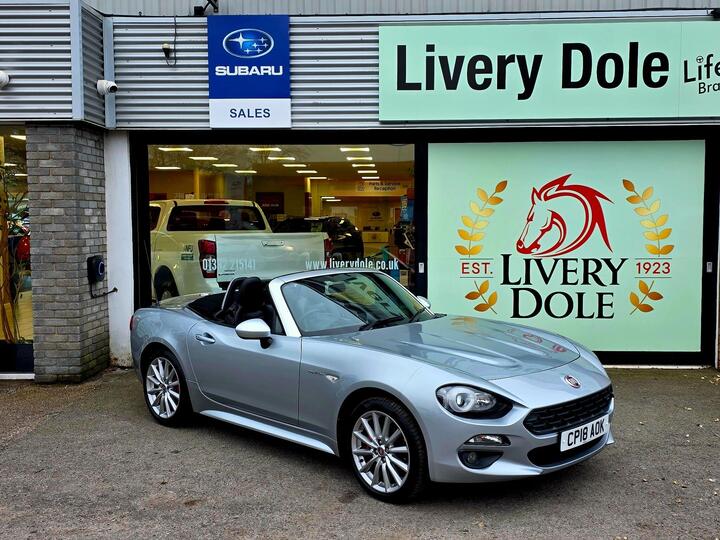Fiat 124 Spider 1.4 MultiAir Lusso Euro 6 2dr Fiat 124 Spider 1.4 MultiAir Lusso Euro 6 2dr