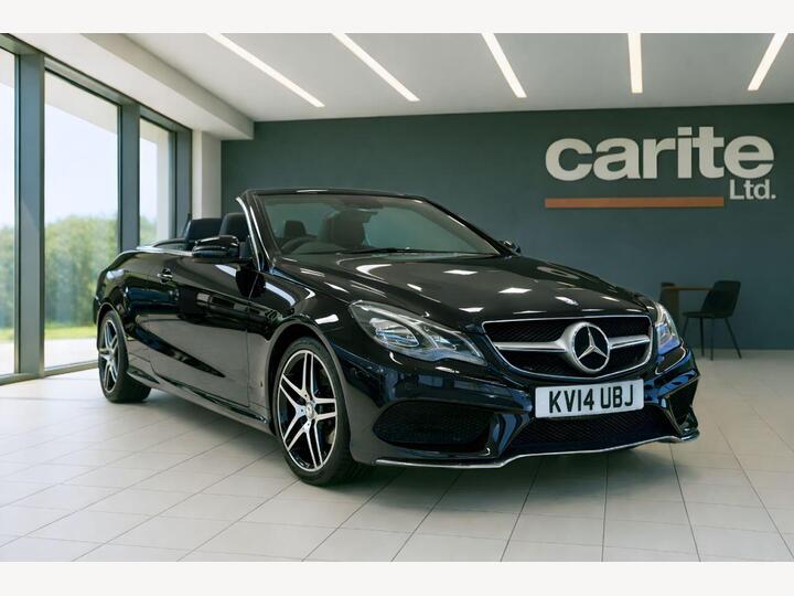 Mercedes-Benz E-CLASS 2.1 E220 CDI AMG Sport Cabriolet G-Tronic+ Euro 5 (s/s) 2dr Mercedes-Benz E-CLASS 2.1 E220 CDI AMG Sport Cabriolet G-Tronic+ Euro 5 (s/s) 2dr