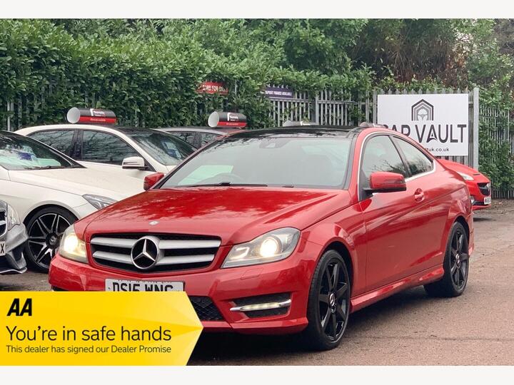 Mercedes-Benz C Class 1.6 C180 AMG Sport Edition G-Tronic+ Euro 6 (s/s) 2dr