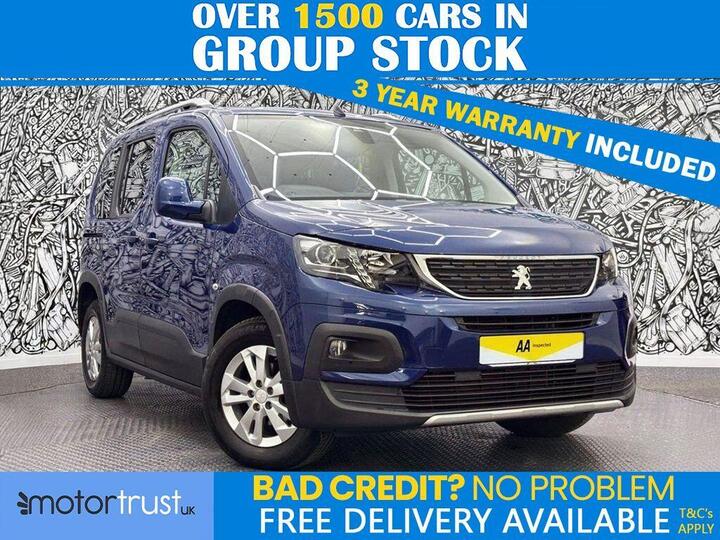 Peugeot RIFTER 1.5 BlueHDi Allure Standard MPV Euro 6 5dr Peugeot RIFTER 1.5 BlueHDi Allure Standard MPV Euro 6 5dr