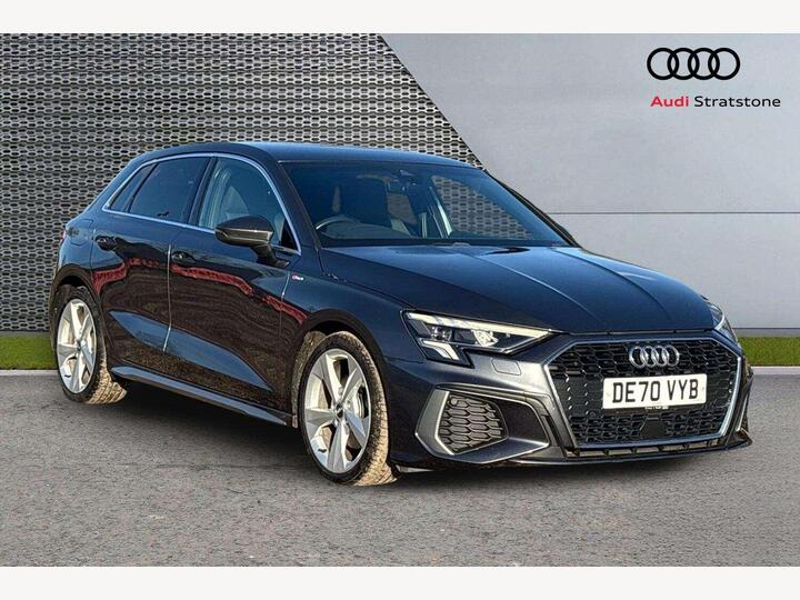 Audi A3 2.0 TDI 35 S Line Sportback S Tronic Euro 6 (s/s) 5dr