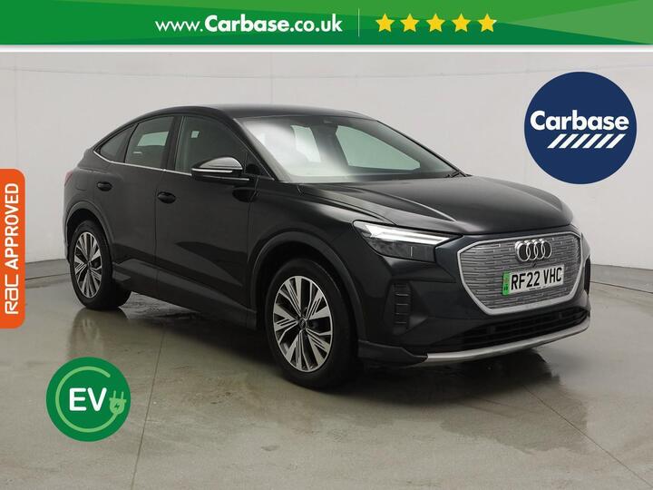 Audi Q4 E-tron 50 Sport Sportback Auto Quattro 5dr 82kWh Audi Q4 E-tron 50 Sport Sportback Auto Quattro 5dr 82kWh