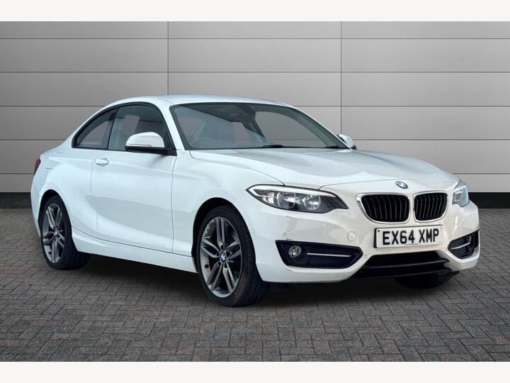 BMW 2 Series 2.0 220d Sport Euro 6 (s/s) 2dr