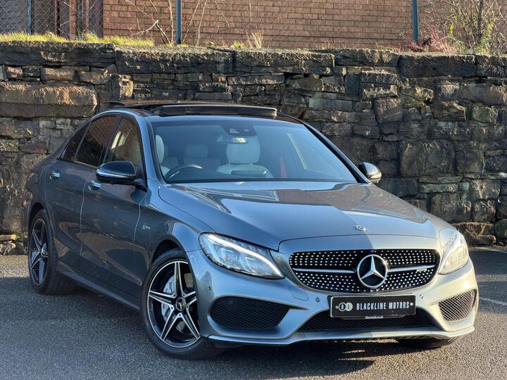 Mercedes-Benz C Class 3.0 C43 V6 AMG (Premium Plus) G-Tronic+ 4MATIC Euro 6 (s/s) 4dr Mercedes-Benz C Class 3.0 C43 V6 AMG (Premium Plus) G-Tronic+ 4MATIC Euro 6 (s/s) 4dr
