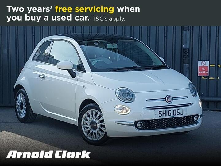 Fiat 500 1.2 Lounge Euro 6 (s/s) 3dr