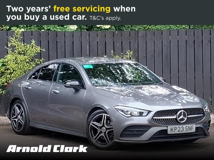 Mercedes-Benz CLA 1.3 CLA180 AMG Line (Premium) Coupe 7G-DCT Euro 6 (s/s) 4dr