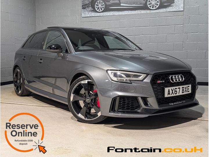 Audi RS3 2.5 TFSI Sportback S Tronic Quattro Euro 6 (s/s) 5dr