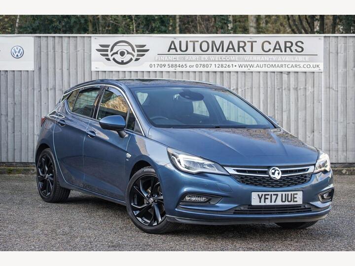 Vauxhall Astra 1.4i Turbo SRi Auto Euro 6 (s/s) 5dr