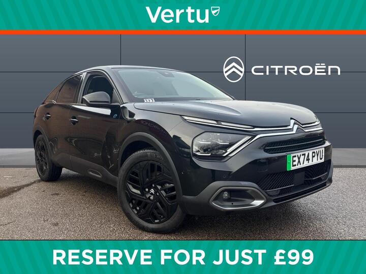 Citroen C4 50kWh E-series Auto 5dr (7.4kW Charger) Citroen C4 50kWh E-series Auto 5dr (7.4kW Charger)