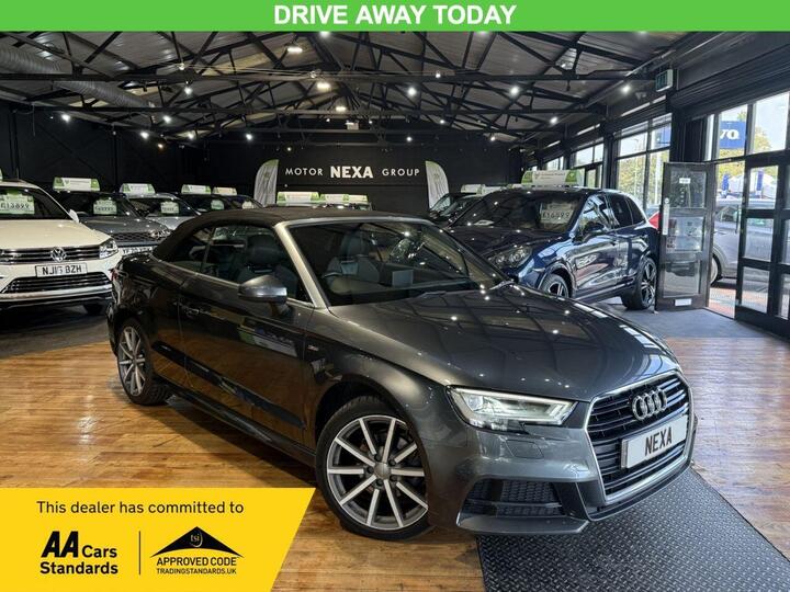 Audi A3 CABRIOLET 1.4 TFSI CoD S Line S Tronic Euro 6 (s/s) 2dr