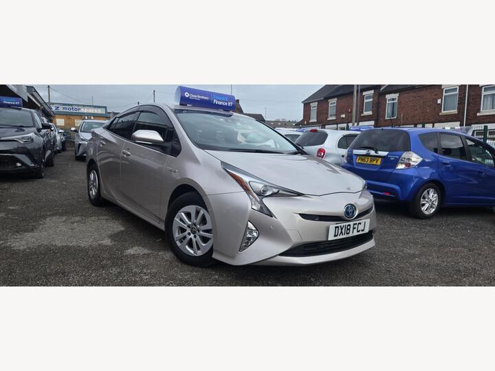 Toyota Prius 1.8 VVT-h T Spirit Hatchback 5dr Petrol Hybrid CVT Euro 6 (s/s) (136 Ps) Toyota Prius 1.8 VVT-h T Spirit Hatchback 5dr Petrol Hybrid CVT Euro 6 (s/s) (136 Ps)