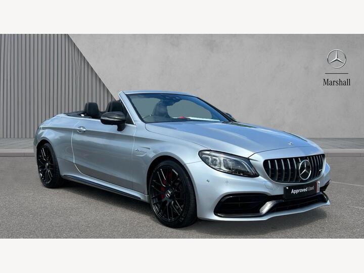 Mercedes-Benz C Class 4.0 C63 V8 BiTurbo AMG S Night Edition (Premium Plus) Cabriolet SpdS MCT Euro 6 (s/s) 2dr