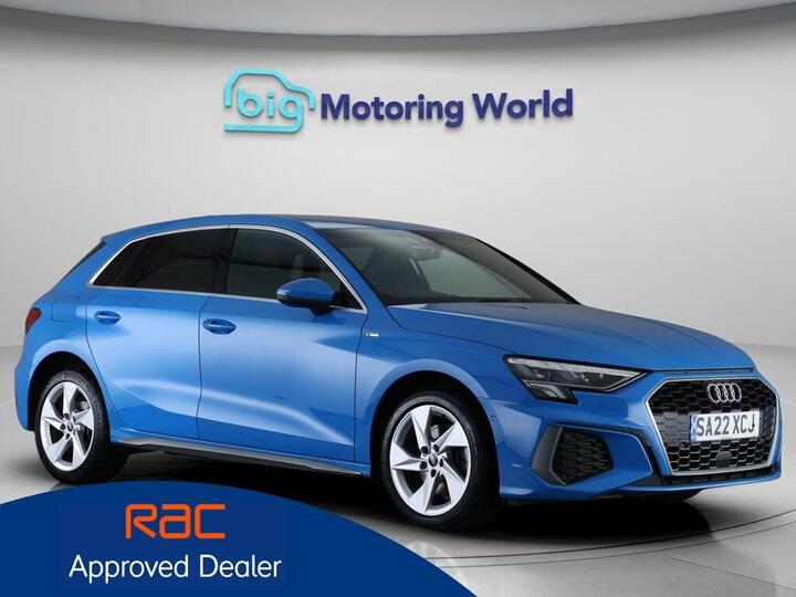 Audi A3 1.4 TFSIe 40 S Line Sportback S Tronic Euro 6 (s/s) 5dr 13kWh