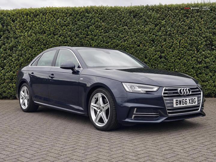 Audi A4 3.0 TDI V6 S Line S Tronic Quattro Euro 6 (s/s) 4dr