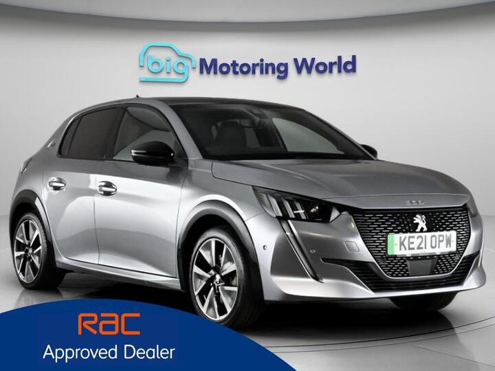 Peugeot E-208 50kWh GT Auto 5dr