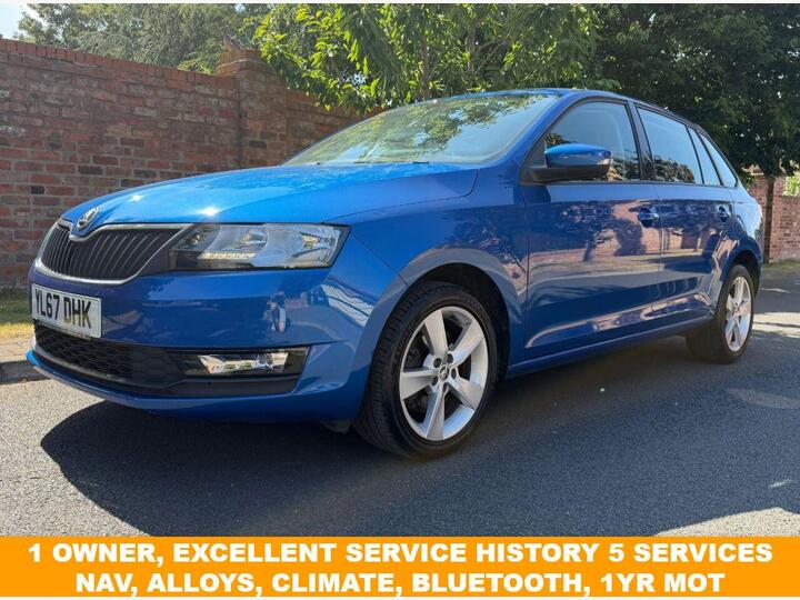 Skoda RAPID SPACEBACK 1.0 TSI SE Tech Euro 6 (s/s) 5dr