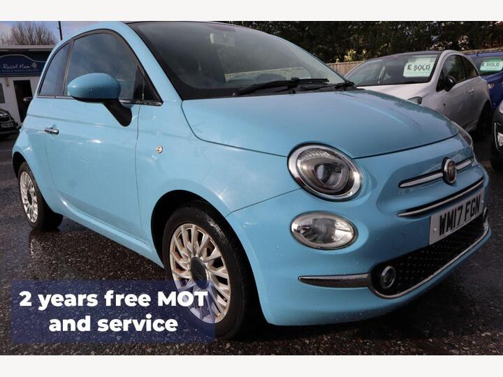 Fiat 500 1.2 Lounge Euro 6 (s/s) 3dr