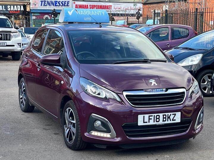 Peugeot 108 1.0 Allure 2 Tronic Euro 6 5dr Peugeot 108 1.0 Allure 2 Tronic Euro 6 5dr