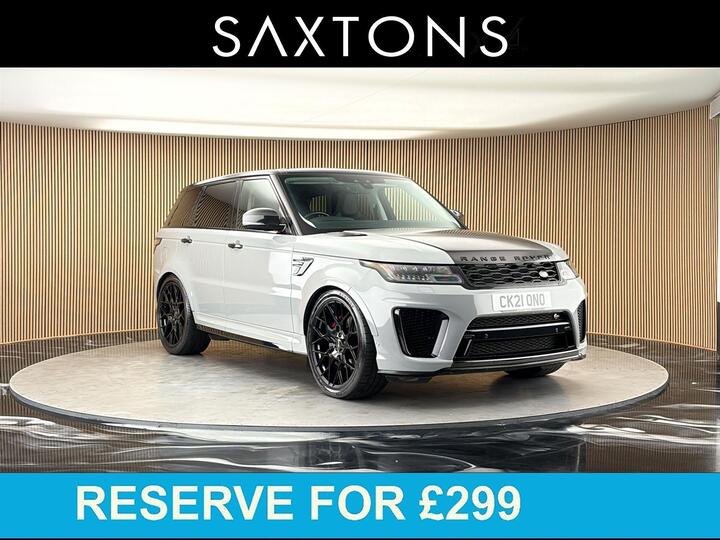 Land Rover Range Rover Sport 5.0 P575 V8 SVR Auto 4WD Euro 6 (s/s) 5dr