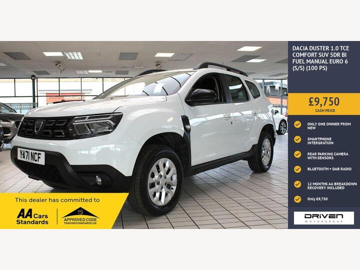 Dacia DUSTER 1.0 TCe Comfort Euro 6 (s/s) 5dr Dacia DUSTER 1.0 TCe Comfort Euro 6 (s/s) 5dr