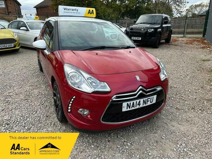 Citroen DS3 1.2 VTi DSign By Benefit Euro 5 3dr