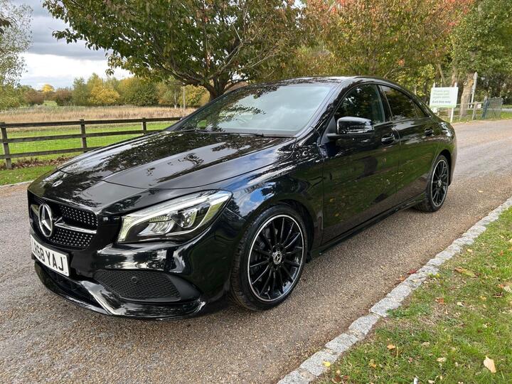 Mercedes-Benz CLA 2.1 CLA220d AMG Line Night Edition Coupe 7G-DCT Euro 6 (s/s) 4dr Mercedes-Benz CLA 2.1 CLA220d AMG Line Night Edition Coupe 7G-DCT Euro 6 (s/s) 4dr