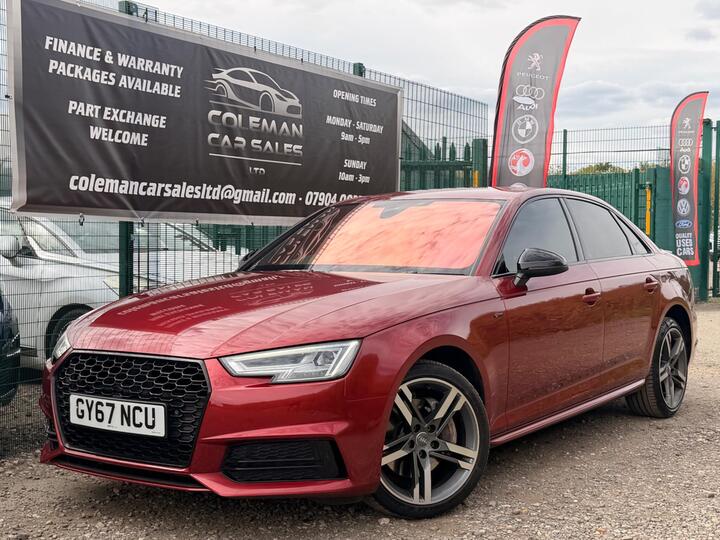 Audi A4 2.0 TDI S Line S Tronic Quattro Euro 6 (s/s) 4dr
