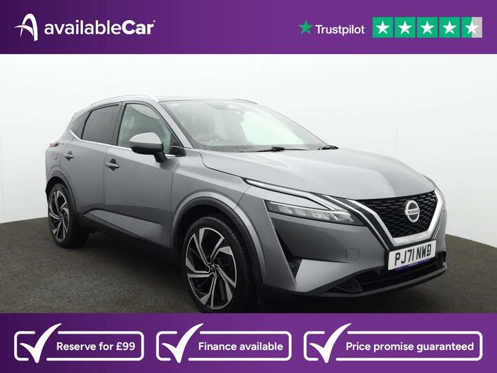 Nissan Qashqai 1.3 DIG-T MHEV Tekna+ XTRON Euro 6 (s/s) 5dr Nissan Qashqai 1.3 DIG-T MHEV Tekna+ XTRON Euro 6 (s/s) 5dr