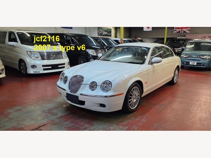 Jaguar S-Type 3.0 V6 Se Rare White Ulez Free