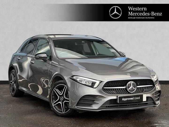 Mercedes-Benz A-Class 1.3 A250e 15.6kWh AMG Line Edition (Premium) 8G-DCT Euro 6 (s/s) 5dr Mercedes-Benz A-Class 1.3 A250e 15.6kWh AMG Line Edition (Premium) 8G-DCT Euro 6 (s/s) 5dr