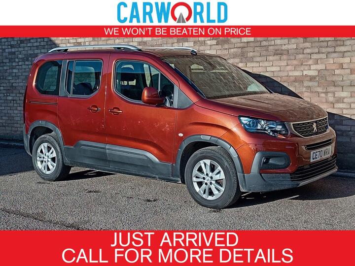 Peugeot RIFTER 1.5 BlueHDi Allure Standard MPV EAT Euro 6 (s/s) 5dr Peugeot RIFTER 1.5 BlueHDi Allure Standard MPV EAT Euro 6 (s/s) 5dr