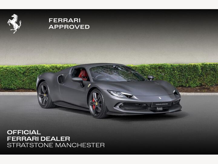 Ferrari 296 GTS 3.0T V6 7.45kWh Spider F1 DCT Euro 6 (s/s) 2dr Ferrari 296 GTS 3.0T V6 7.45kWh Spider F1 DCT Euro 6 (s/s) 2dr