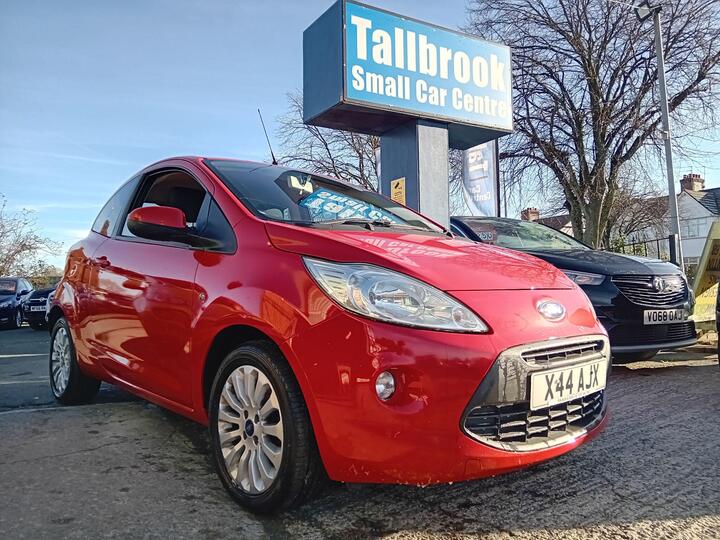 Ford Ka 1.2 Zetec Euro 5 (s/s) 3dr